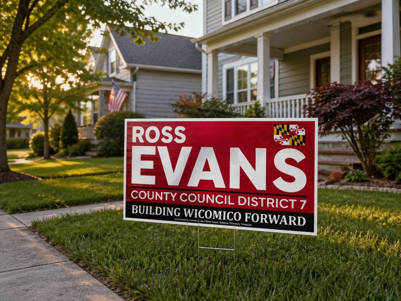 Ross Evans Yard Sign
